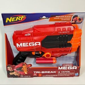 Nerf N-Strike Mega Tri Break Dart Blaster NEW